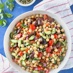 Mediterranean Chickpea Salad