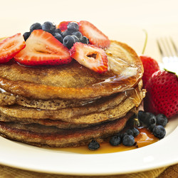 Soft, Fluffy Pancakes With 100% Freshly Milled Wheat