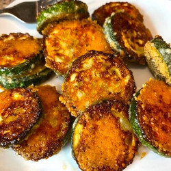 Crispy Zucchini Parmesan Chips