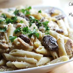 Creamy Chicken Marsala Pasta