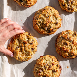 Levain Coconut Caramel Cookies