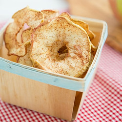 Soft And Chewy Spiced Apple Rings