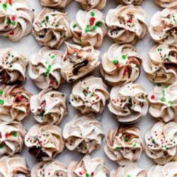 Chocolate Swirl Meringue Cookies