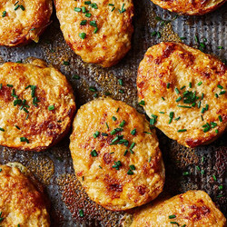 Welsh Rarebit-loaded Potato Skins