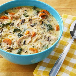 Instant Pot Creamy Chicken And Wild Rice Soup