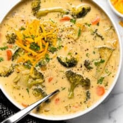 Easy Broccoli Cheese Soup