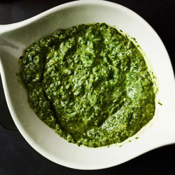 Green Chutney With Chaat Masala