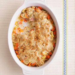 Carrot-parsnip Gratin