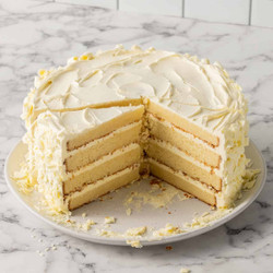 White Chocolate Mud Cake