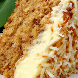 Hawaiian Wedding Cake with Whipped Cream Cheese Frosting