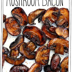 Quick And Easy Mushroom Bacon