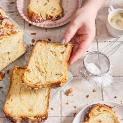 Almond Croissant Milk Bread