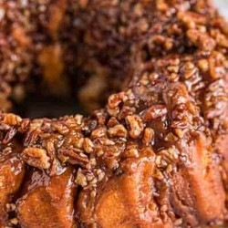 Sticky Buns With Biscuits