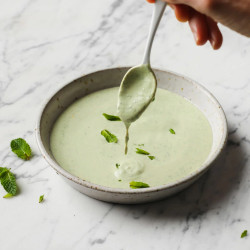 10-minute Mint Raita (restaurant-style)