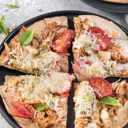 Bbq Chicken Tortilla Pizzas