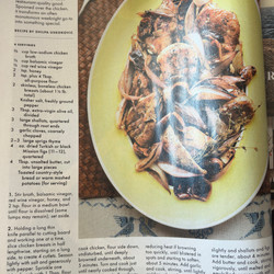 Vinegar Chicken with Figs