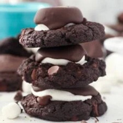 Hot Chocolate Cookies