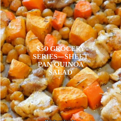Sheet Pan Autumn Quinoa Salad With Shallot Vinaigrette