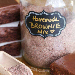 Homemade Brownie Mix