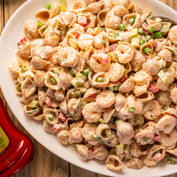 Creamy Sriracha Shrimp Salad - Kikkoman Home Cooks