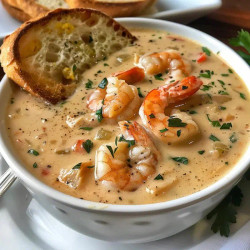 Crab And Shrimp Seafood Bisque