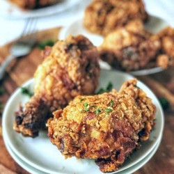 Buttermilk-brined Southern Fried Chicken