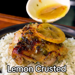 Lemon Crusted Chicken Thighs