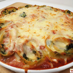 Four Cheese Spinach Rotolo