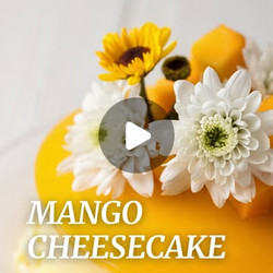 Healthy Mango Cheesecake Recipe (no Crust Needed!)