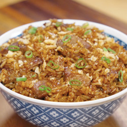 Garlic Beef Fried Rice Recipe