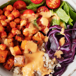 Chickpea Burrito Bowls
