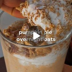 Pumpkin Pie Overnight Oats