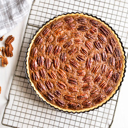 Maple Frangipane Pecan Pie