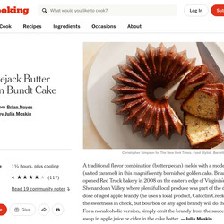 Applejack Butter Pecan Bundt Cake