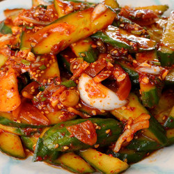 Spicy Cucumber Salad Side Dish