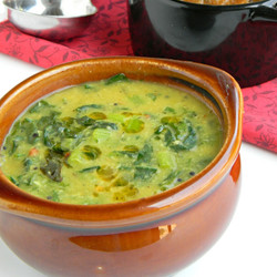 Turnip Greens Kootu Recipe Indian Style