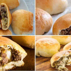 Traditional German Bierocks With Beef And Cabbage
