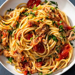 Spaghetti Al Tonno For Two
