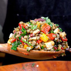 Mediterranean Lentil Salad