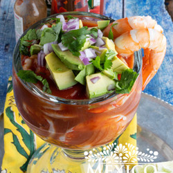 Mexican Shrimp Cocktail With Habanero Sauce