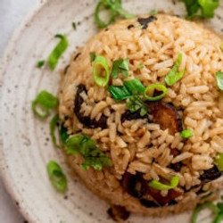 15 Minute Mushroom Fried Rice