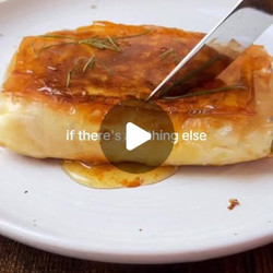 Festive Saganaki (ravasaki) apps snacks easy