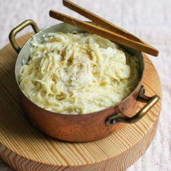 Creamy Cauliflower Capellini