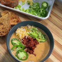 Creamy Potato &amp; Chorizo Soup