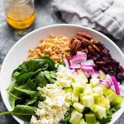 Autumn Apple Farro Salad