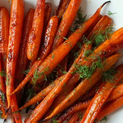 Brown Sugar And Spice Roasted Carrots