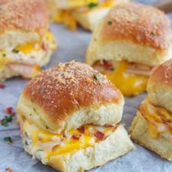 Chicken Bacon Ranch Sliders