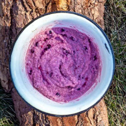 Coconut Millet Porridge With Forest Berries