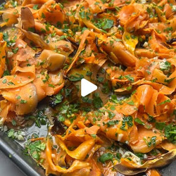Garlic Butter Sweet Potato Peels