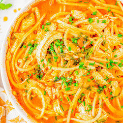 Thai Noodle Soup With Chicken